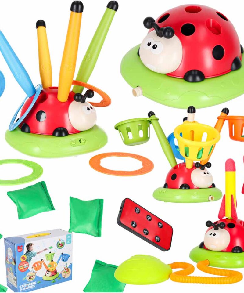 Mitmekülgne mängukomplekt lastele toas ja õues