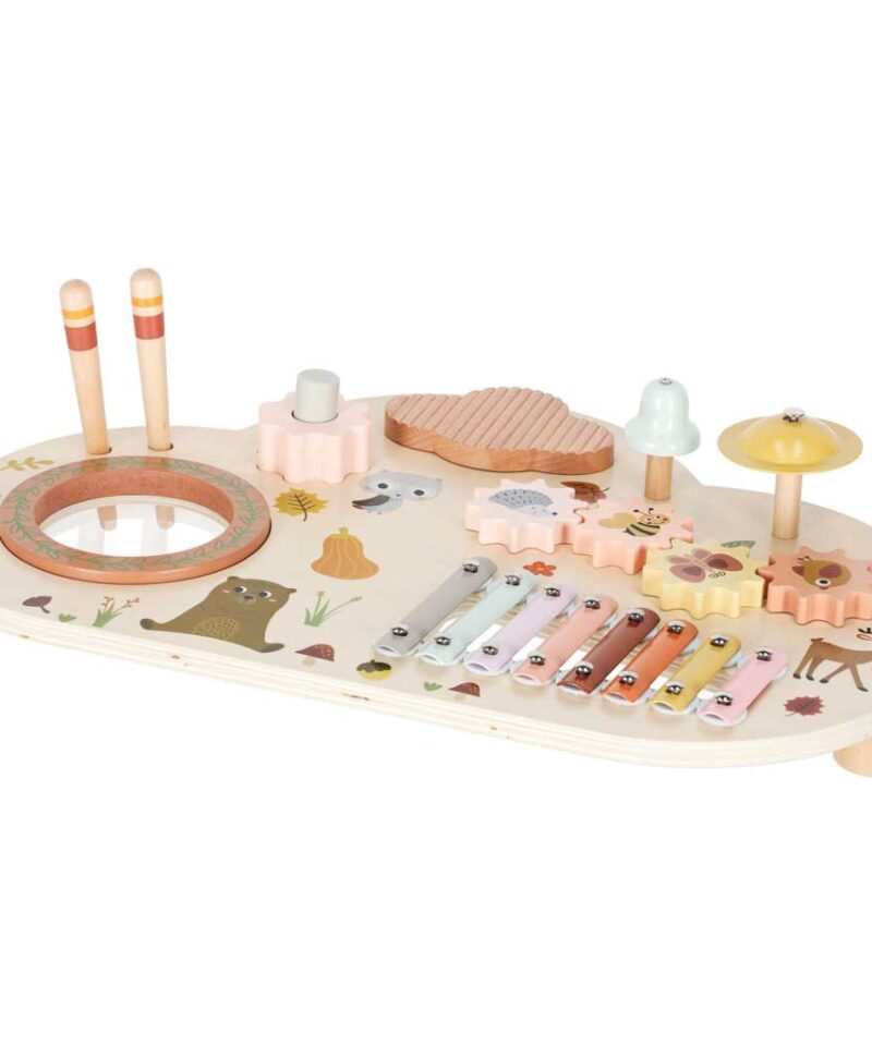 Mitmekülgne puidust muusikalaud lastele