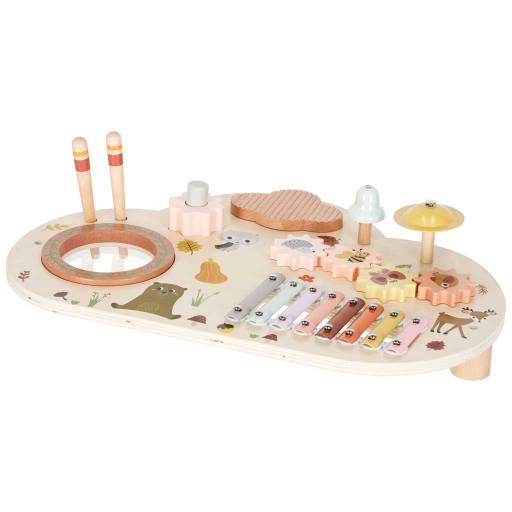 Mitmekülgne puidust muusikalaud lastele