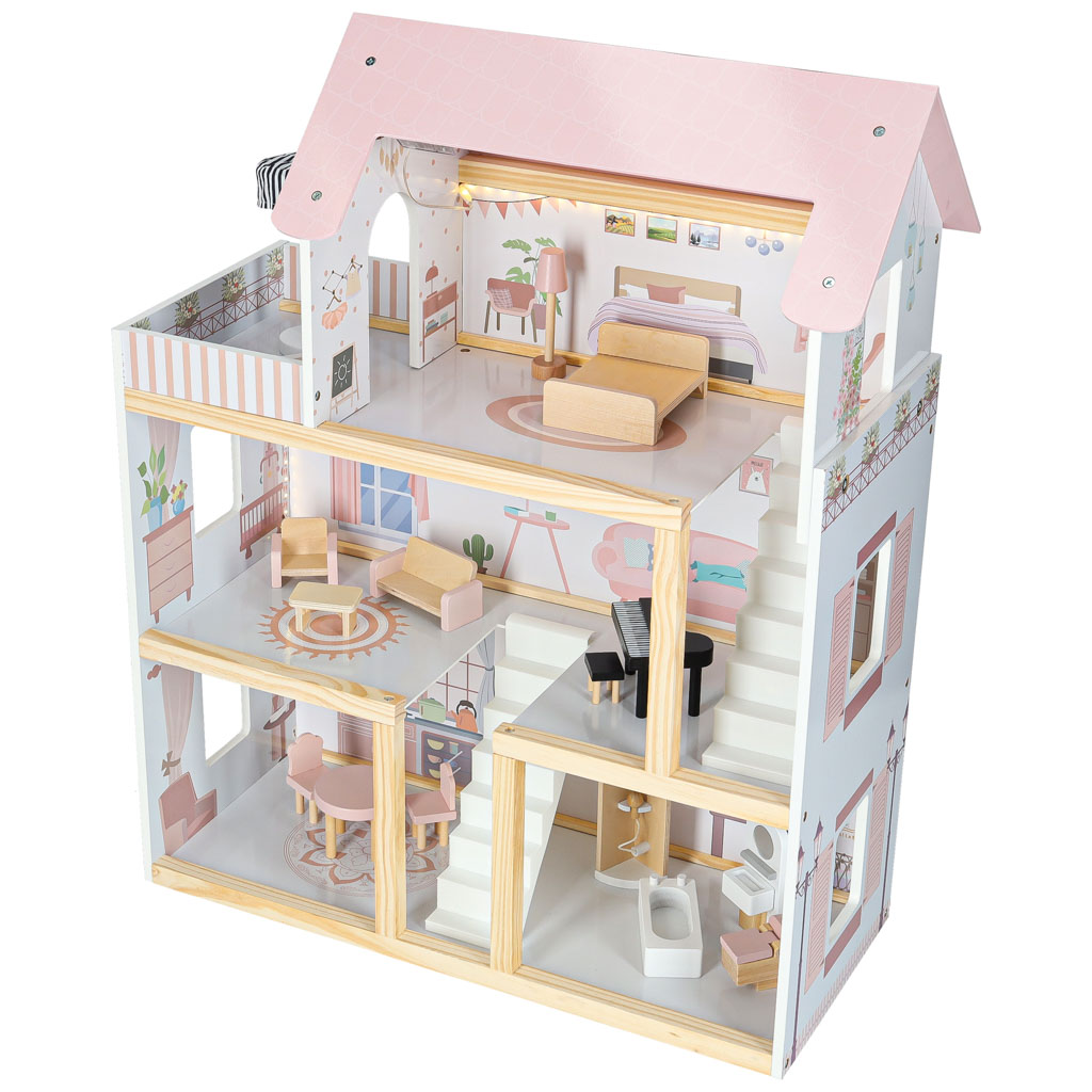 Kvaliteetne MDF materjal nukumaja