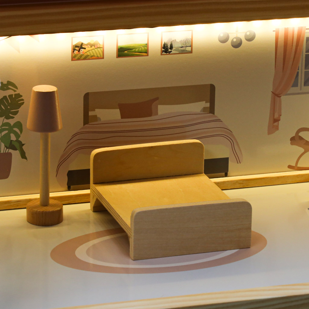 LED valgustus nukumaja atmosfäär