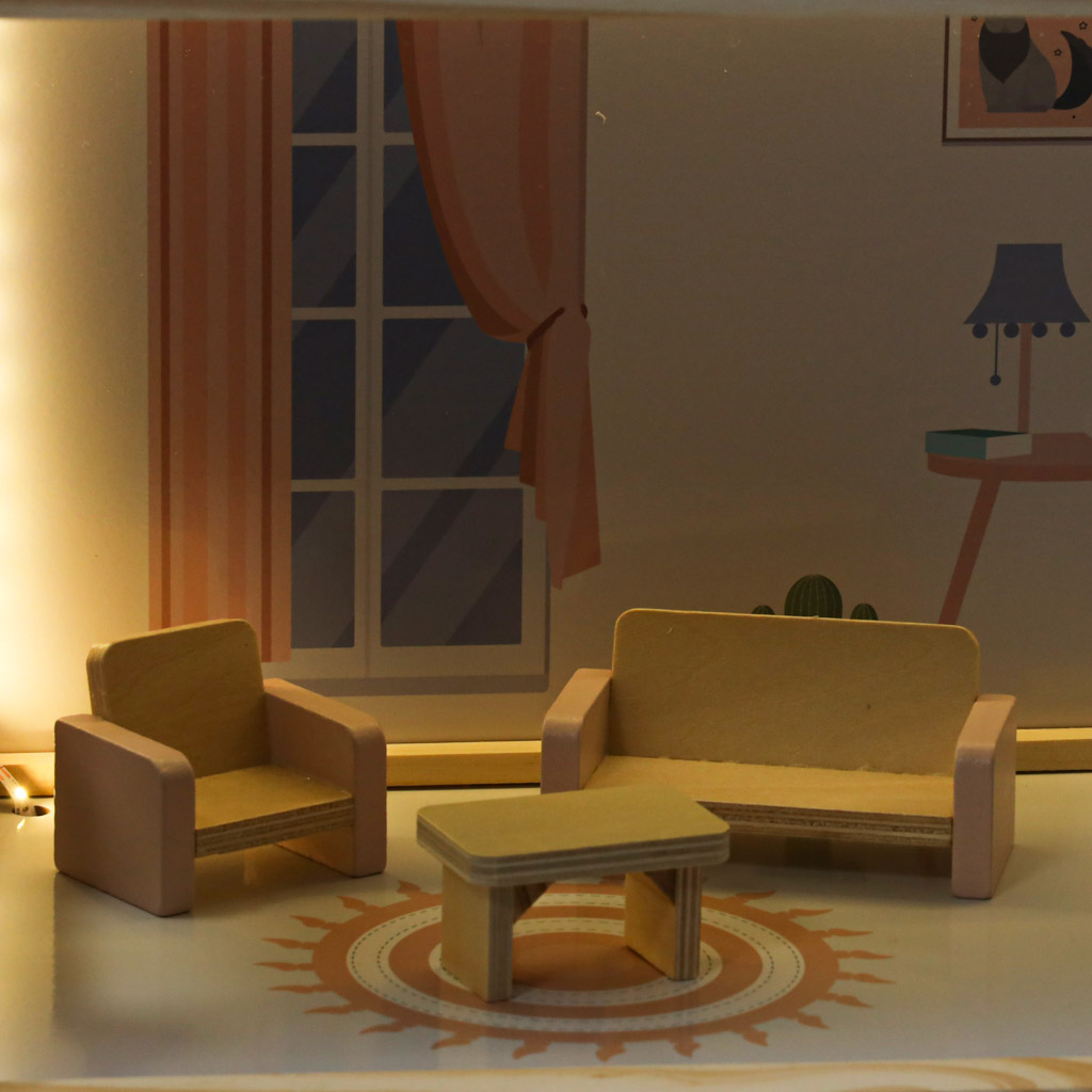 LED valgustus nukumaja atmosfäär