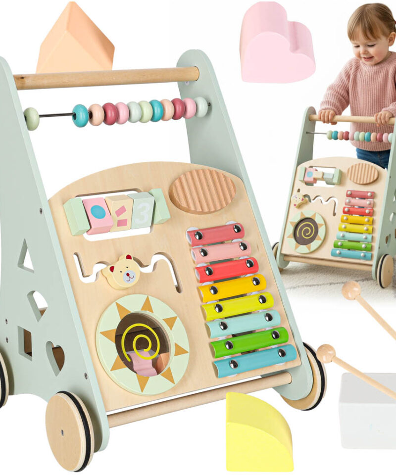 Laste puidust käimistugi mänguks ja õppimiseks