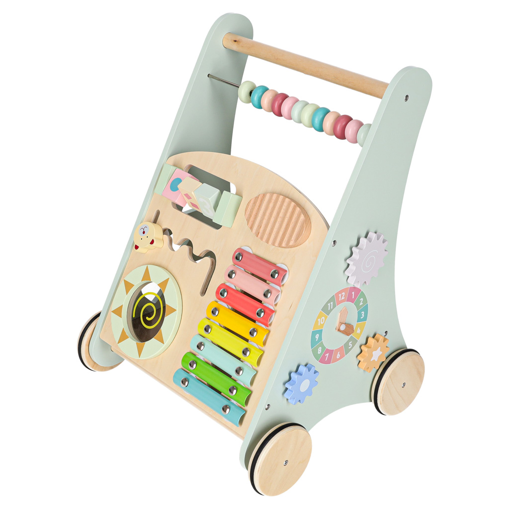 Pastelsetes toonides puidust käimistugi