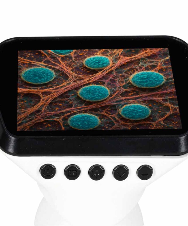 Integreeritud LED valgustusega mikroskoop