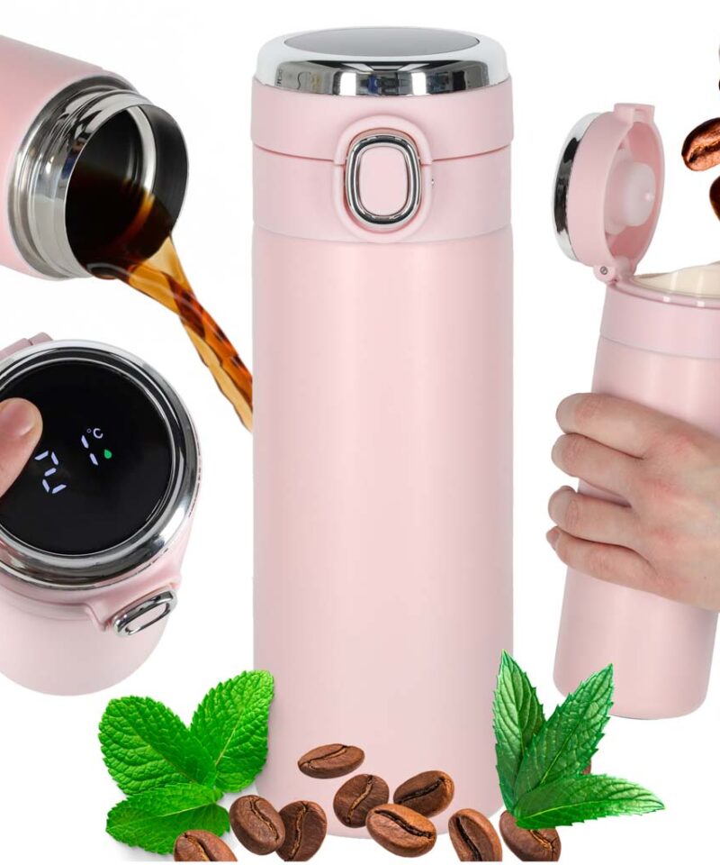 LED-ekraaniga termokruus 350 ml lähivaates