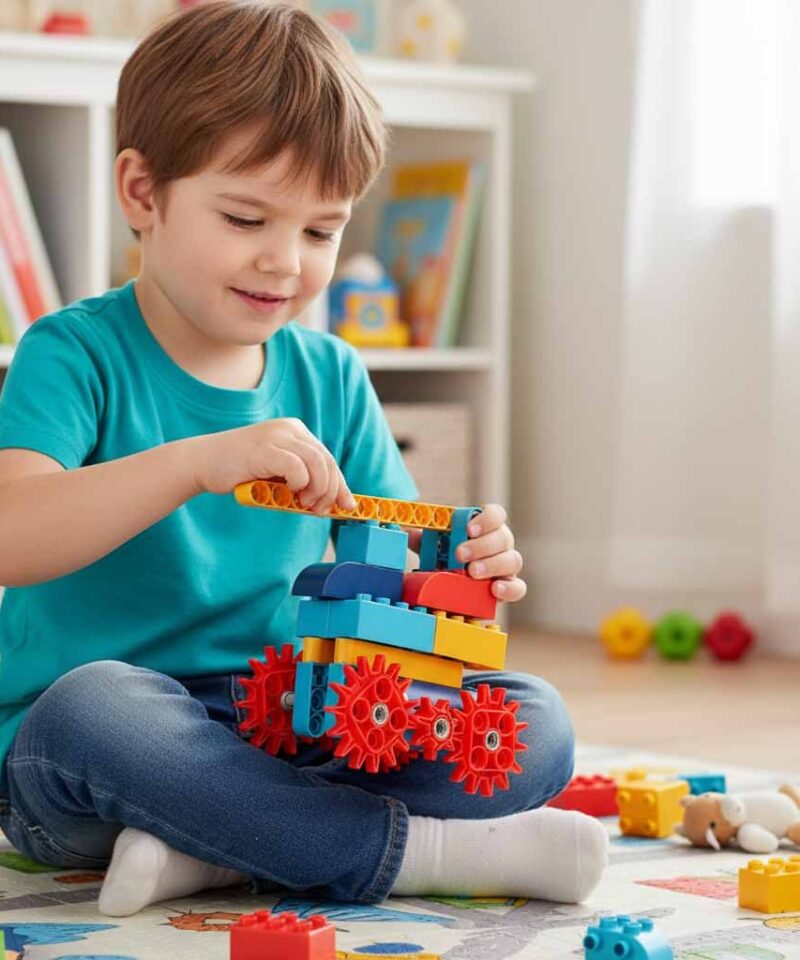 Hariv klotsikomplekt lastele