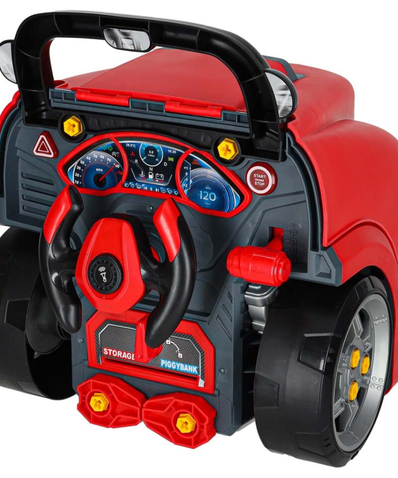 Komplekt koos tööriistade ja osadega