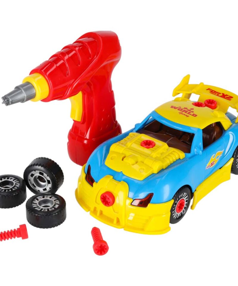 Kokkupandav auto lastele kingituseks