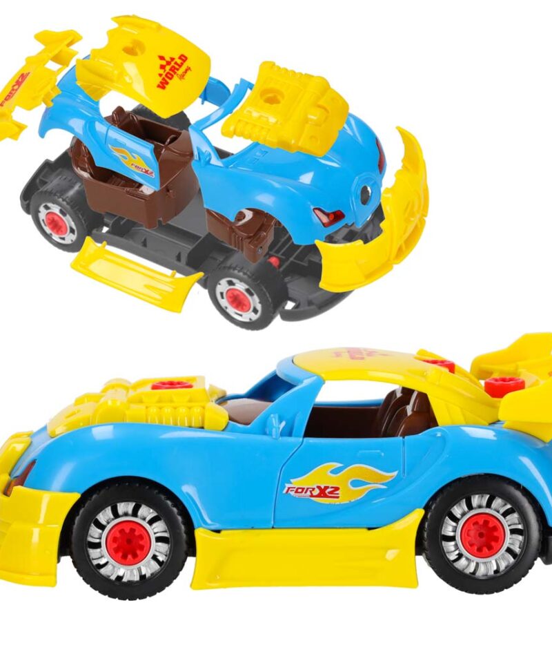 Kokkupandav auto lastele kingituseks