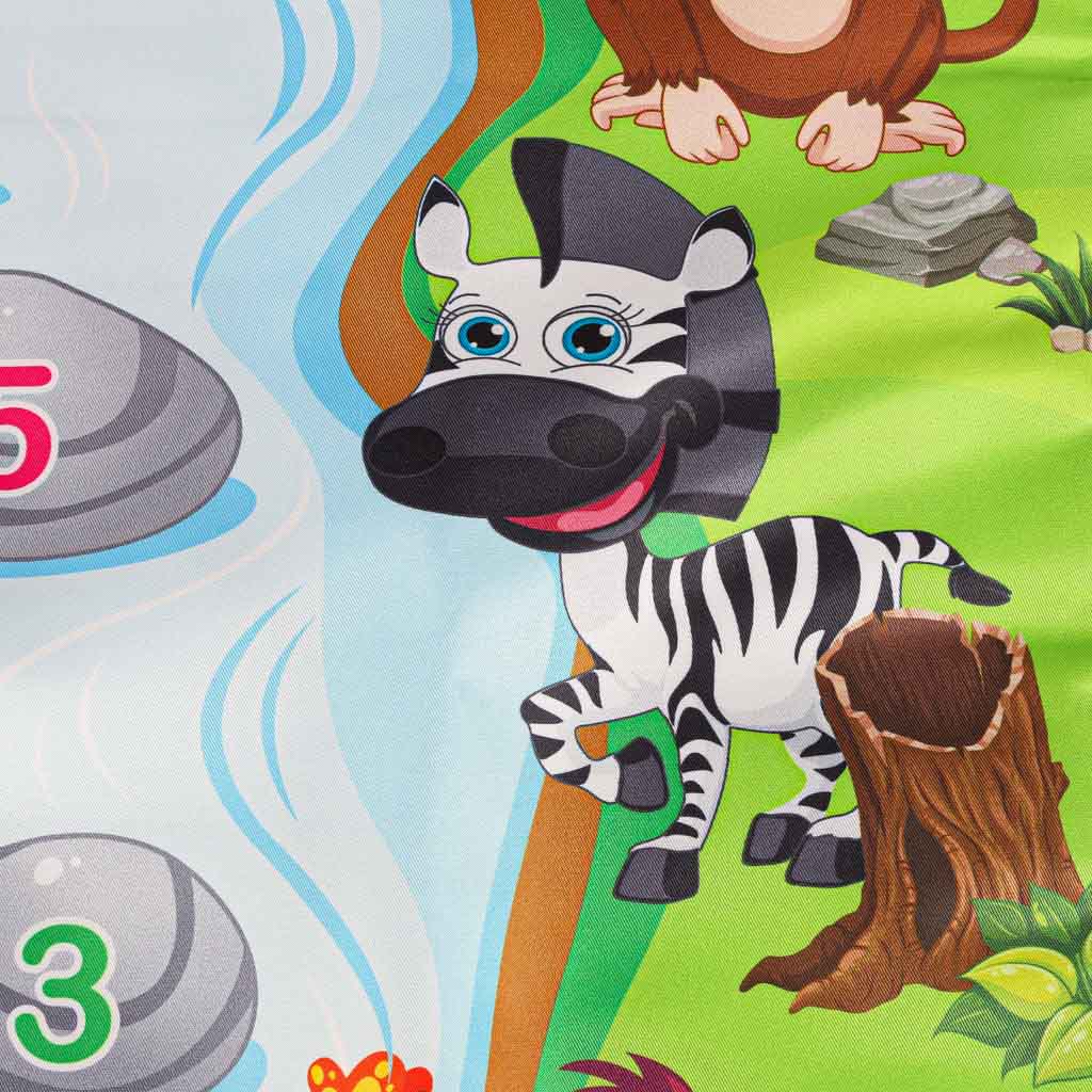 Mängumatt realistlike loomahäältega