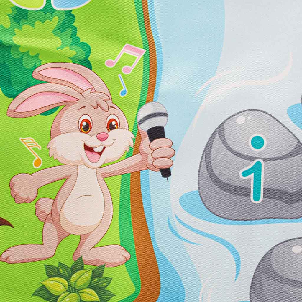 Mängumatt realistlike loomahäältega