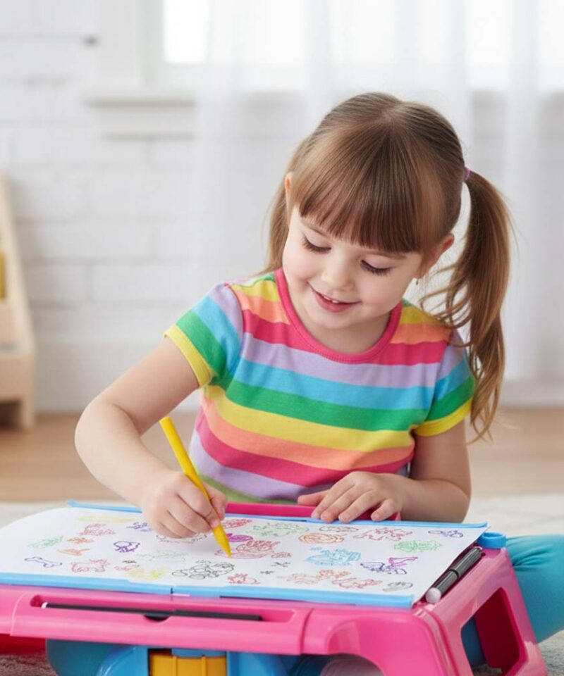 Lapsed avastamas joonistamise maailma