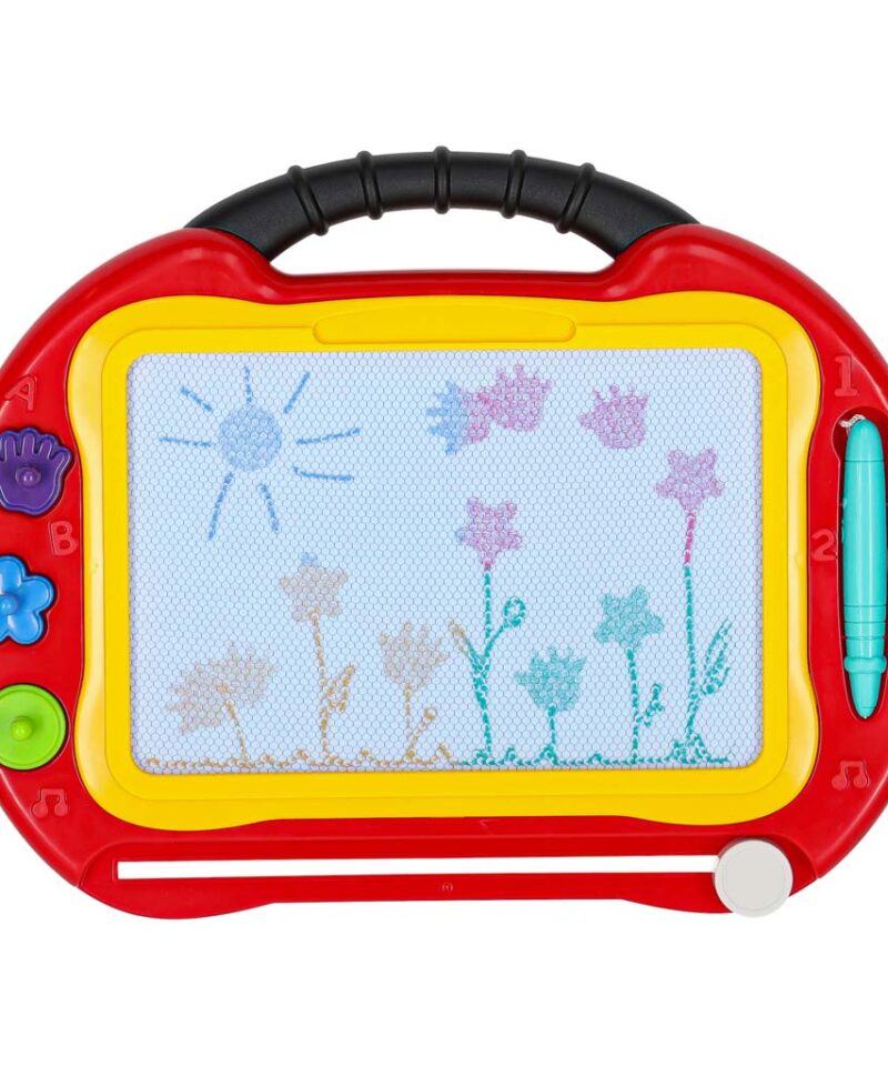 Erksad neljavärvilised joonistused tahvlil