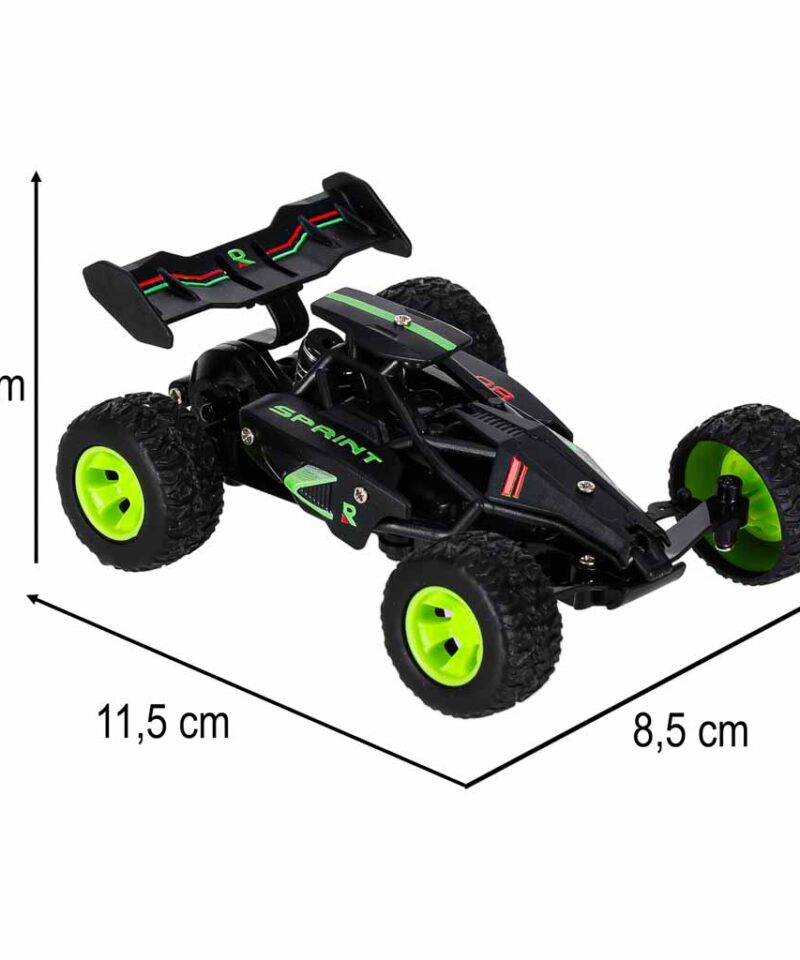 Kolme kiirusrežiimiga mini-auto