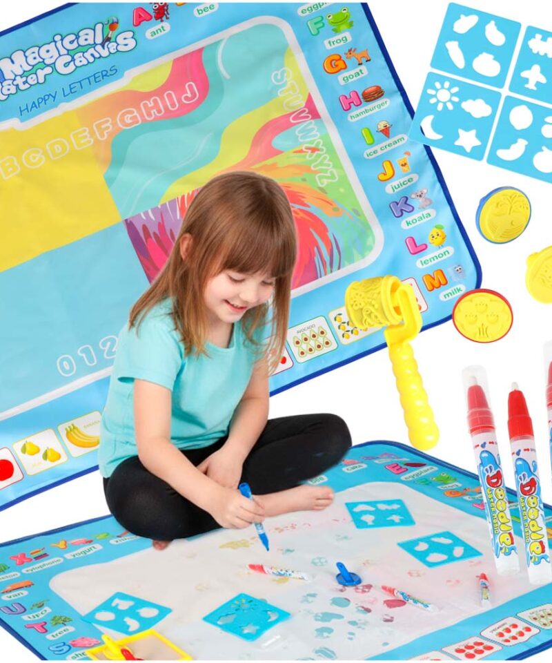 Veejoonistamise matt lastele laual