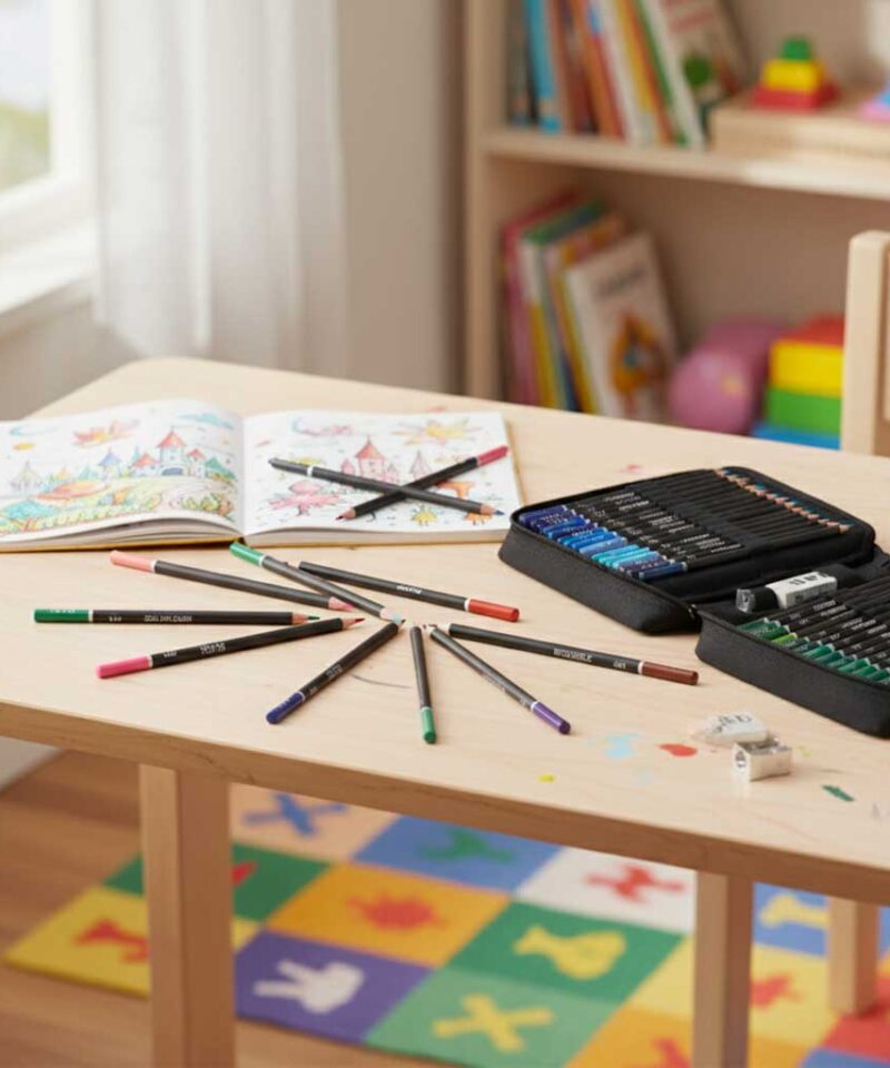 Täiuslik pliiatsikomplekt kunstiarmastajatele