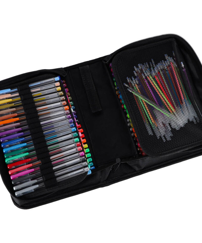 100 pliiatsit ja 100 vahetatavat täitepliiatsit