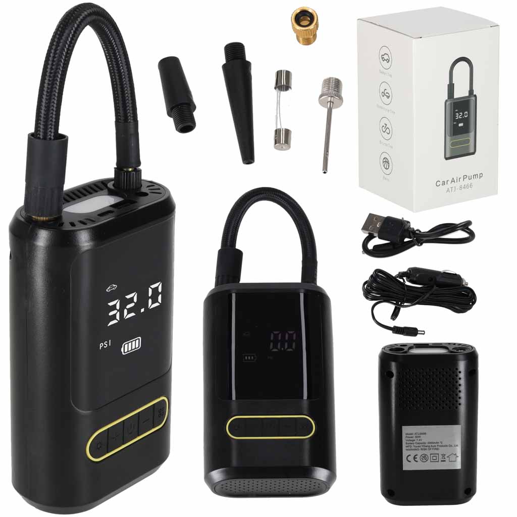 Väike ja kerge kompressor reisidele