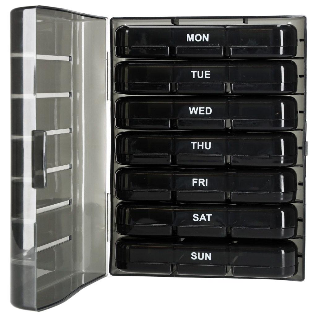 Kompaktne ravimite korraldaja reisimiseks