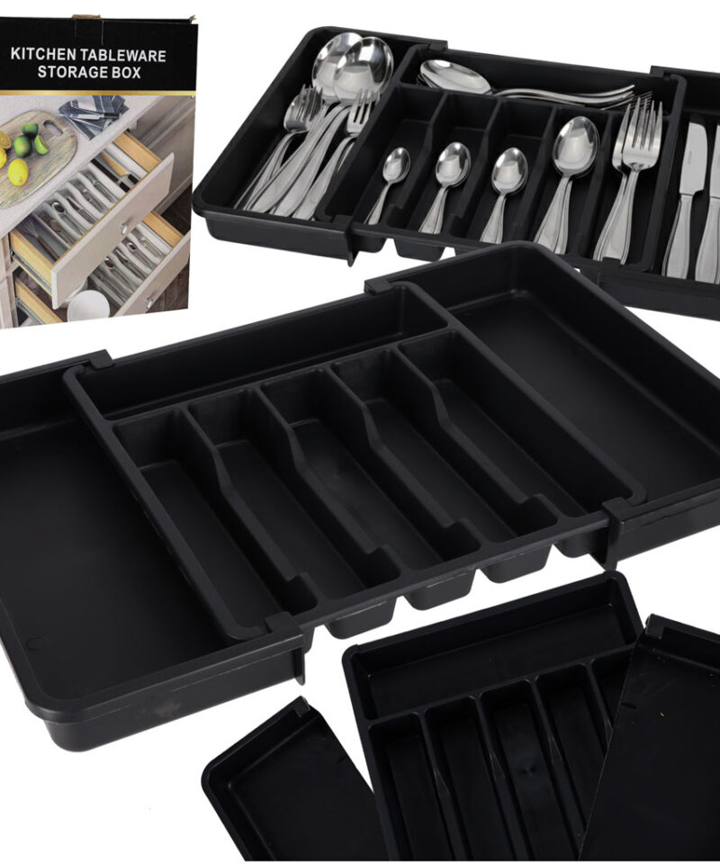 Köögisõbralik sahtliorganiseerija köögis