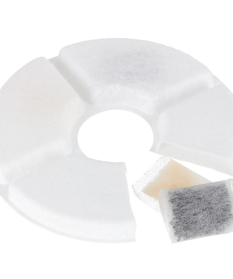 Valge ja hõbedane joogifontään