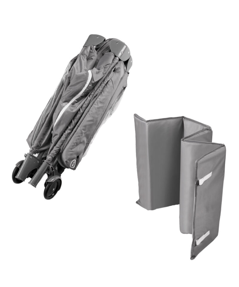 Laste reisivoodi koos transportkotiga