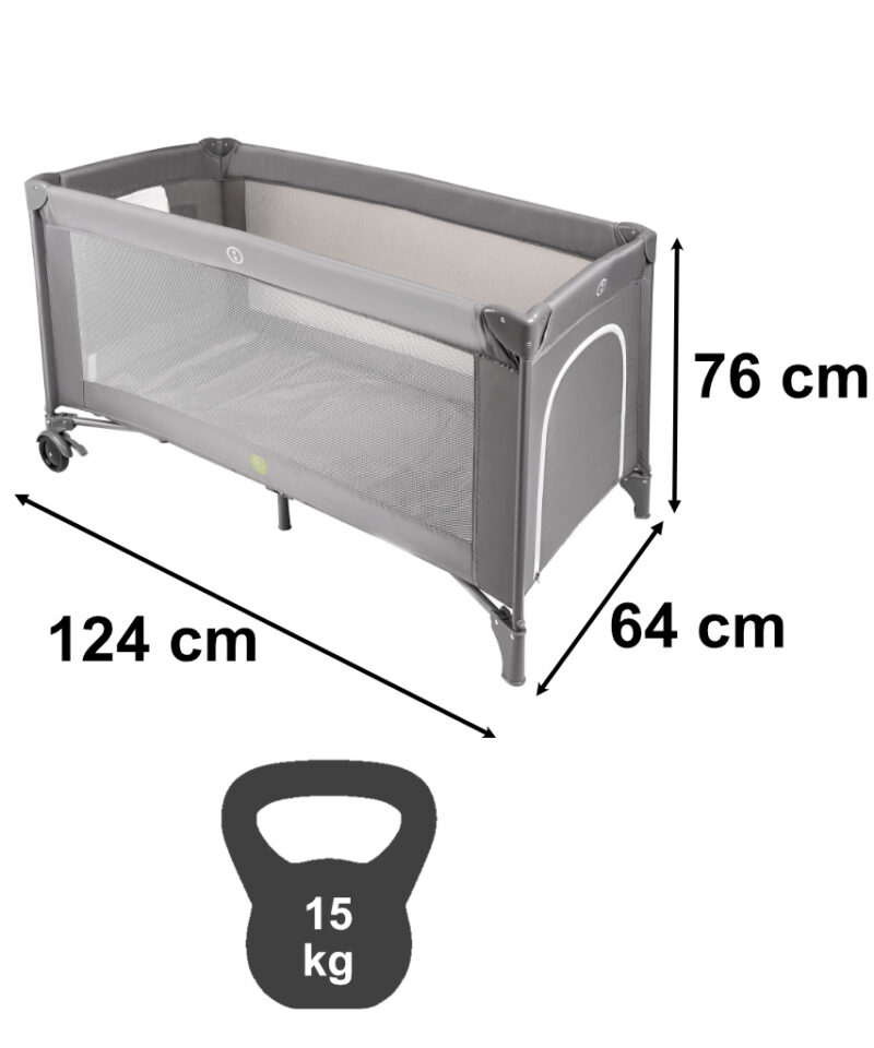 Kompaktne voodi reisivõimalustega peredele