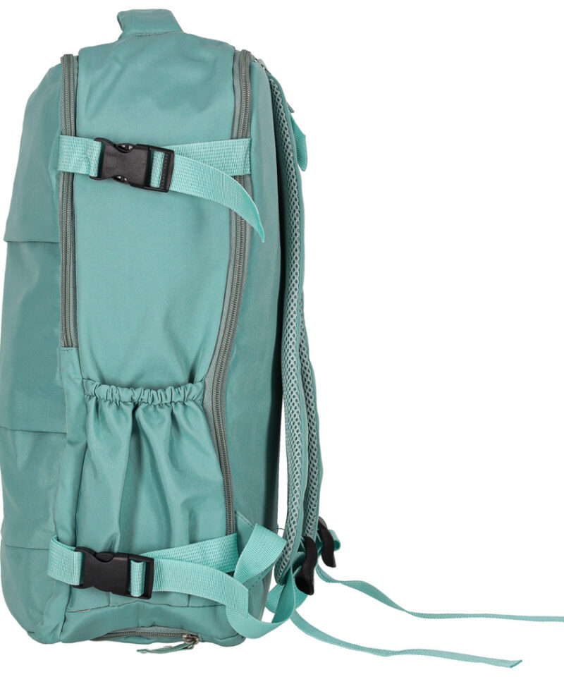 Roheline kott reguleeritavate õlarihmadega