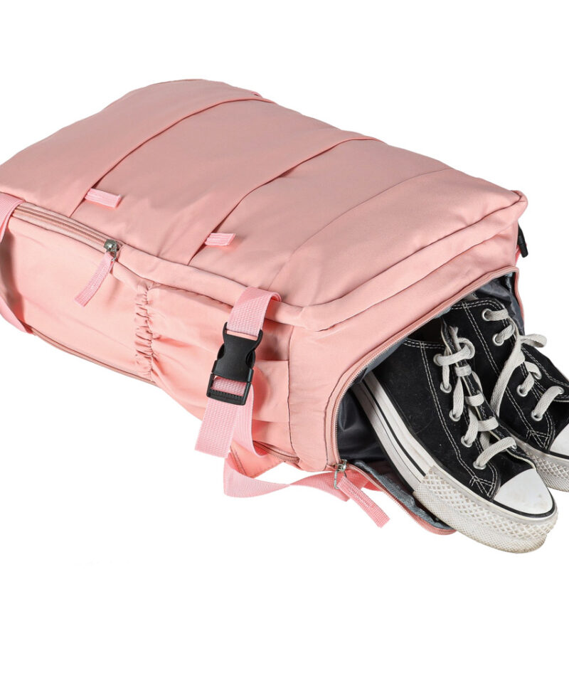 Stiilne roosa reisikott