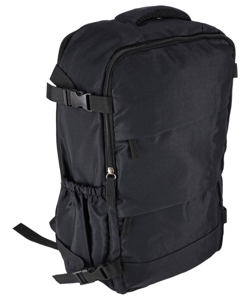 Must reisikott hingava võrguga