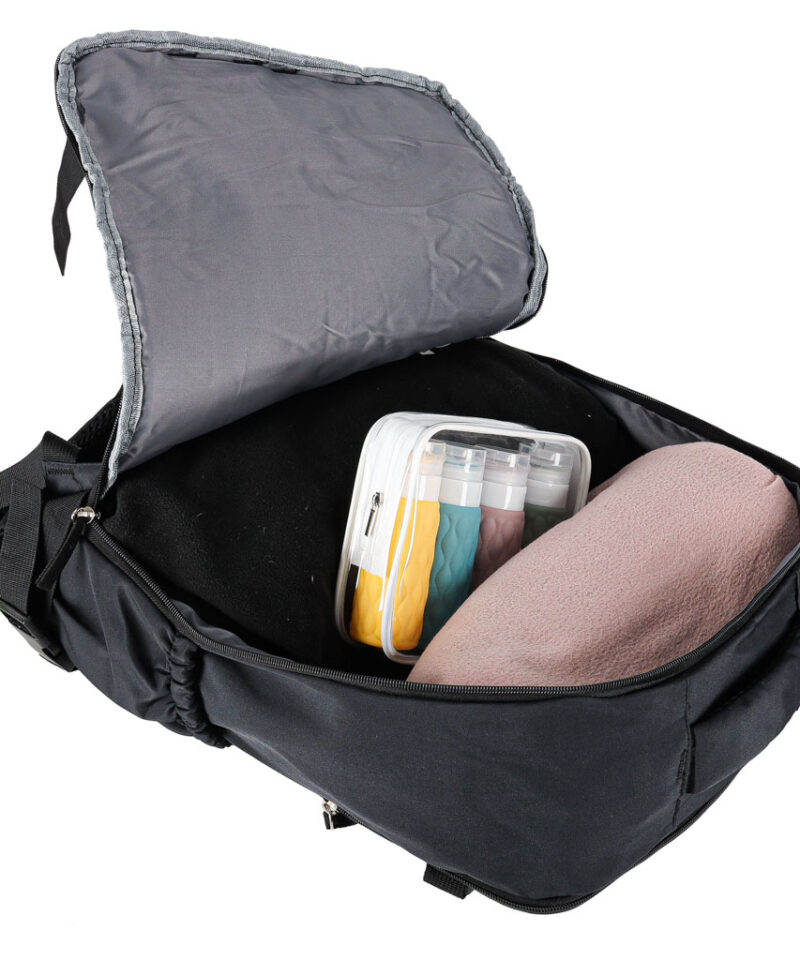 Must reisikott hingava võrguga