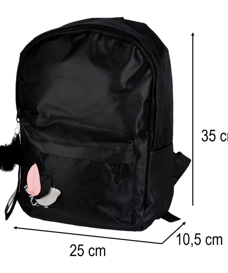 Must koolikott kaasaegse võtmehoidjaga