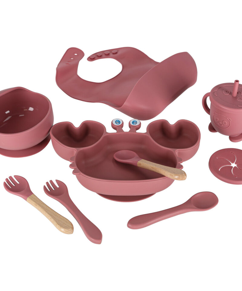 Komplektis taldrik, kauss ja joogitops