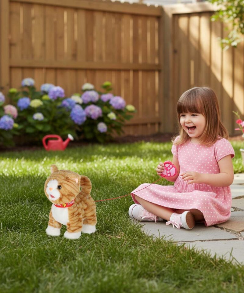 Mängukass, mis liigub ja reageerib