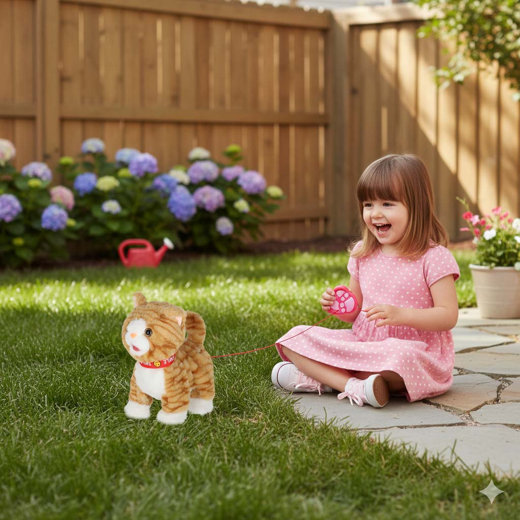 Mängukass, mis liigub ja reageerib