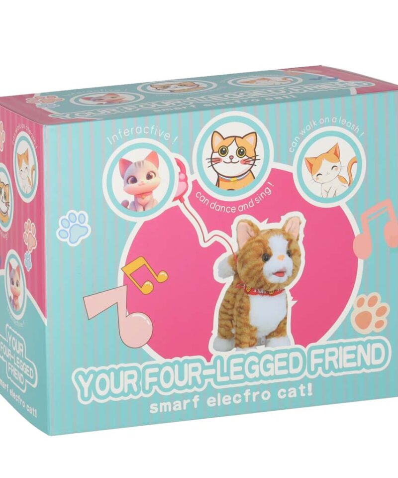 Mängukass, mis liigub ja reageerib