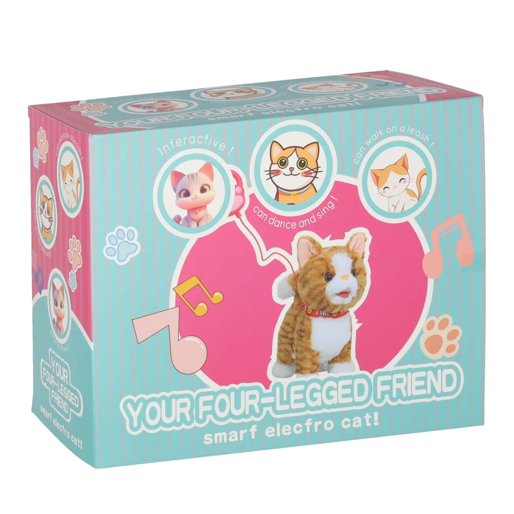 Mängukass, mis liigub ja reageerib