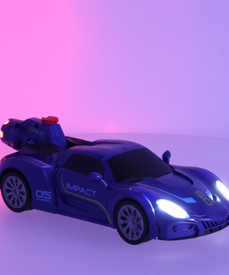 Kaugjuhitav auto realistlike helidega