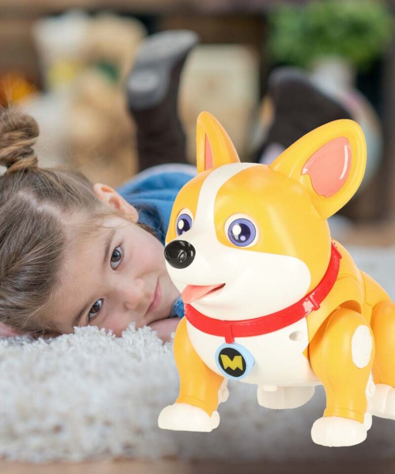 Koeramänguasi liikuvate osadega