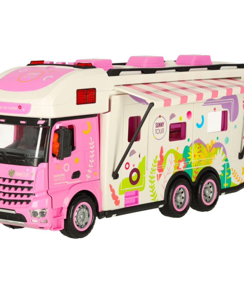 Kaugjuhitav matkaauto koos aksessuaaridega