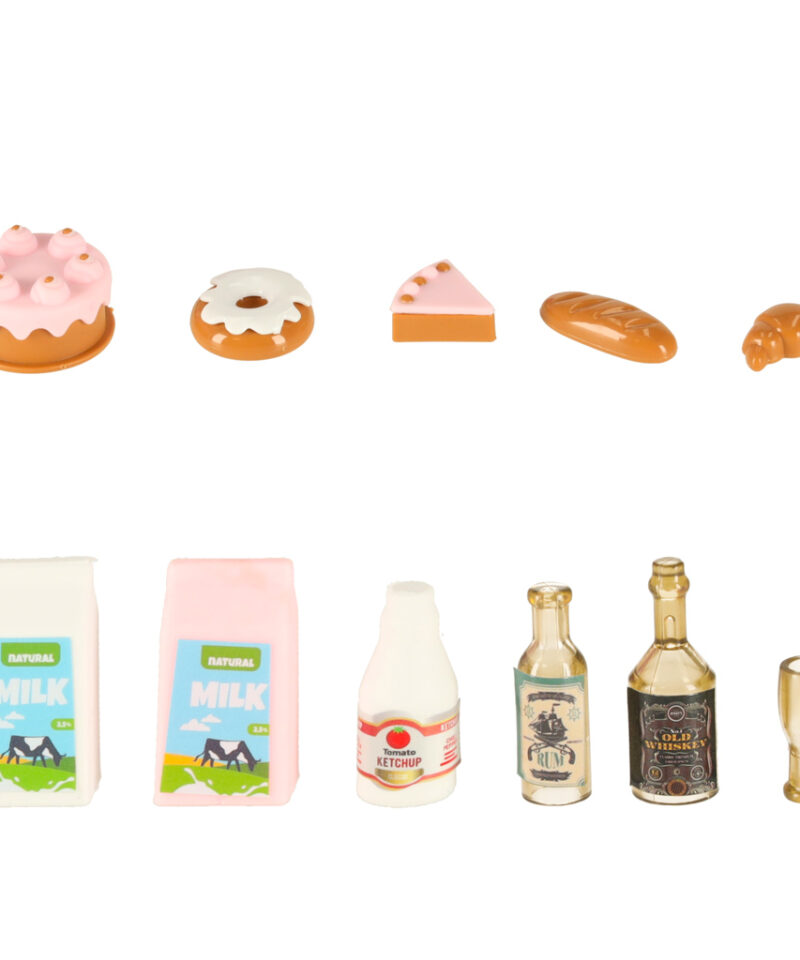 Valge matkaauto roosade detailidega