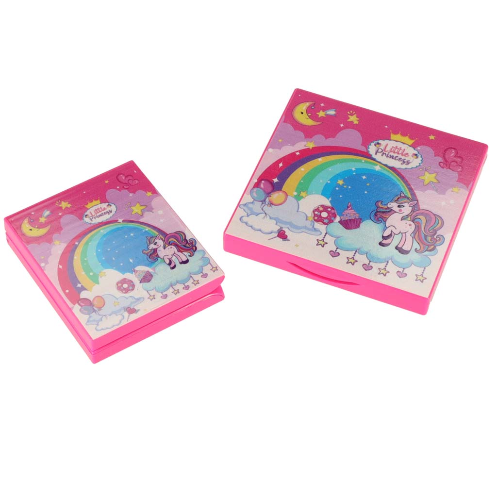 Pastelsetes toonides laste meigikomplekt