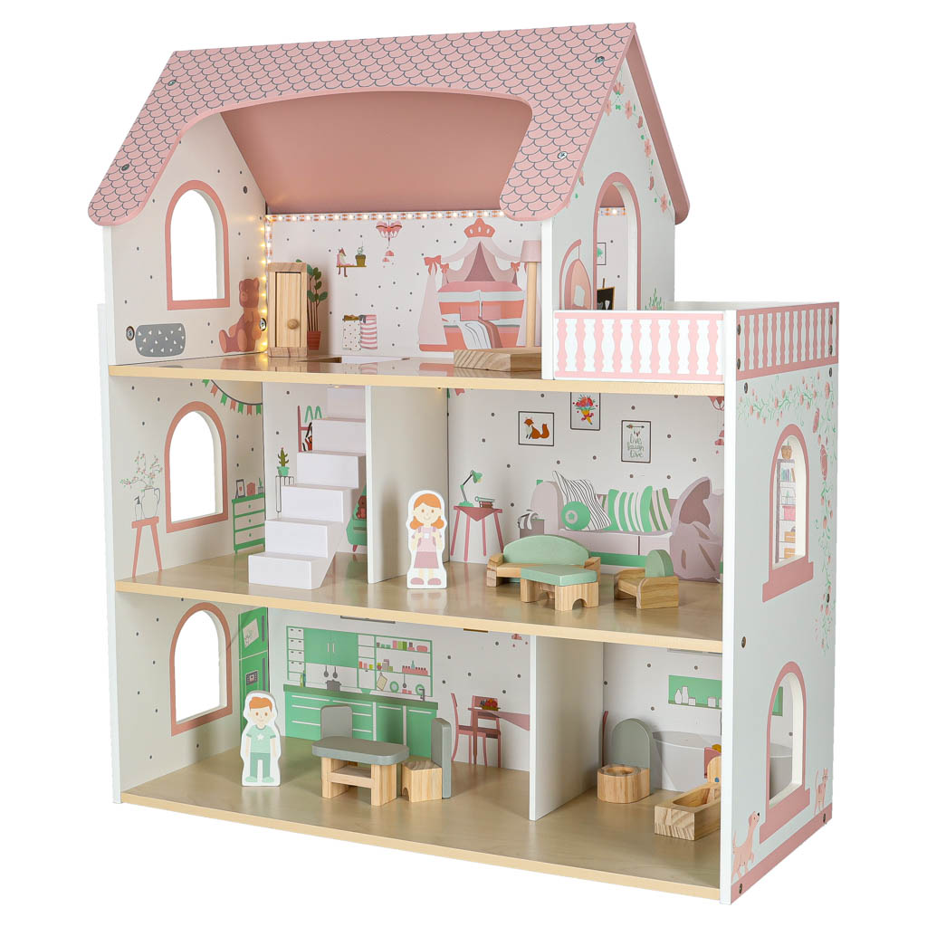 Nukumaja pastellsete värvidega