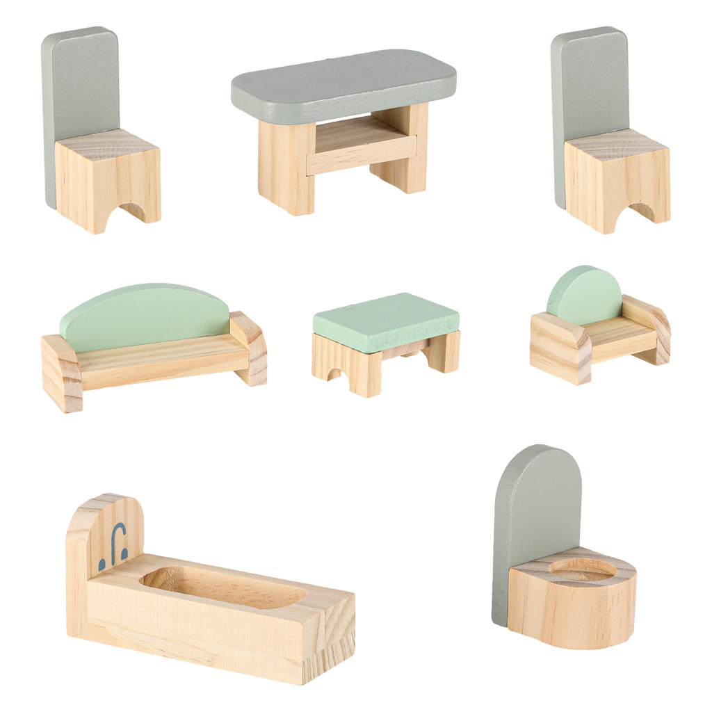 Kvaliteetne nukumaja LED-valgustusega