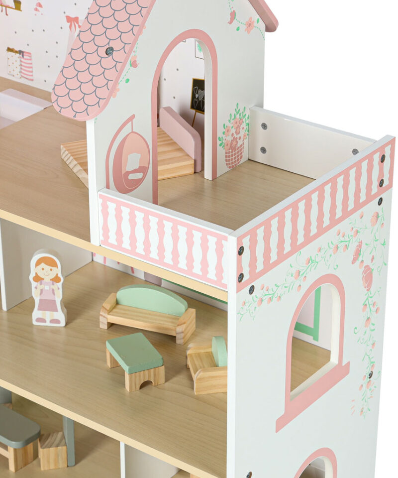 Kvaliteetne nukumaja LED-valgustusega