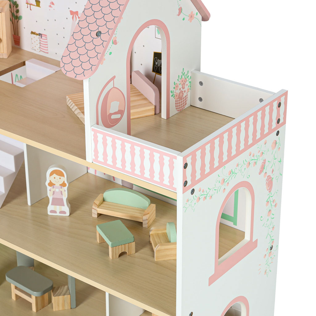 Kvaliteetne nukumaja LED-valgustusega