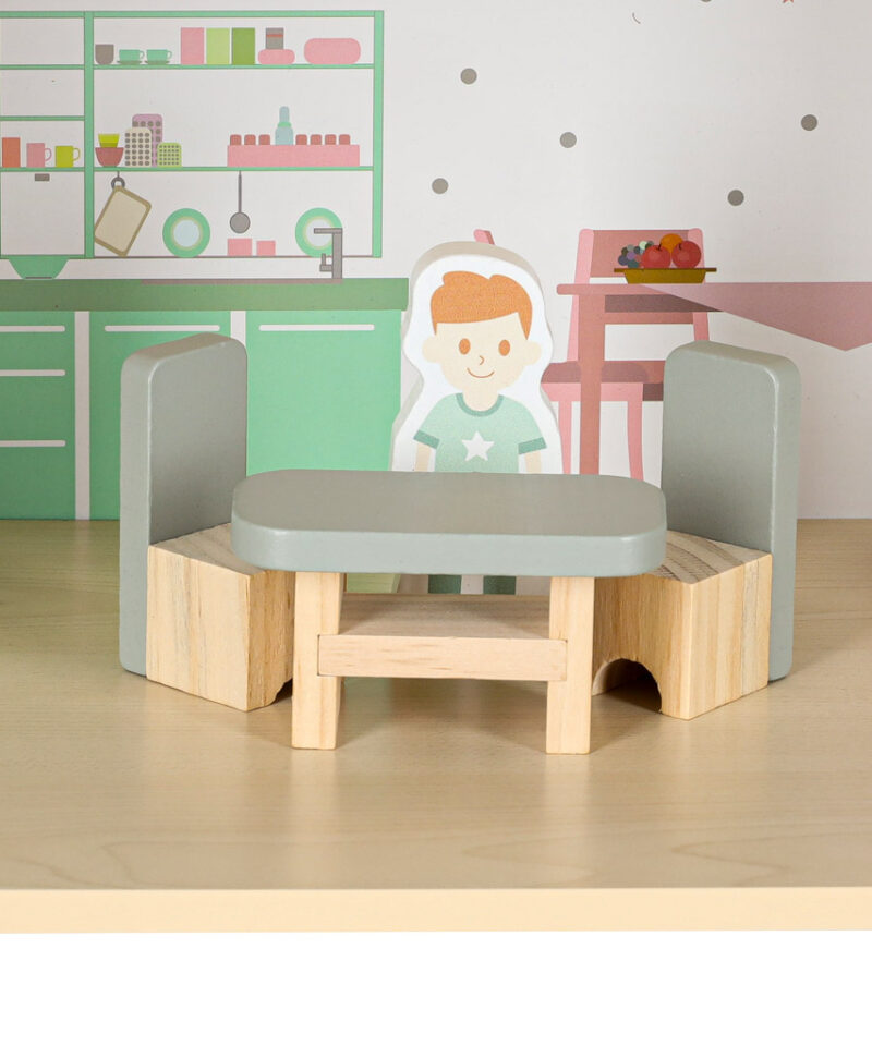 Kvaliteetne nukumaja LED-valgustusega