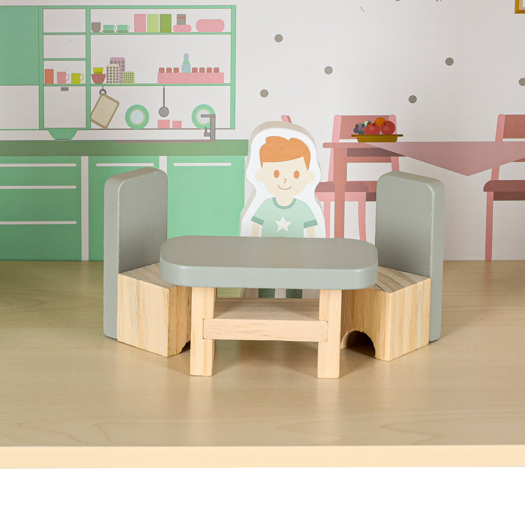 Kvaliteetne nukumaja LED-valgustusega