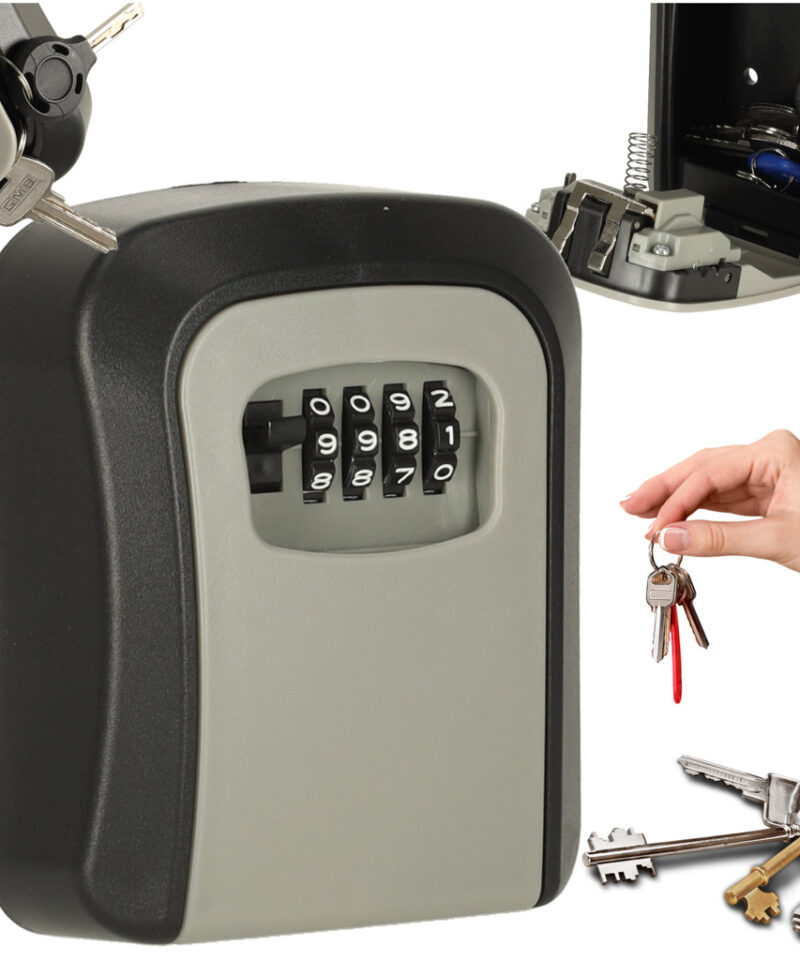 Seinakinnitusega võtmekarp kodus